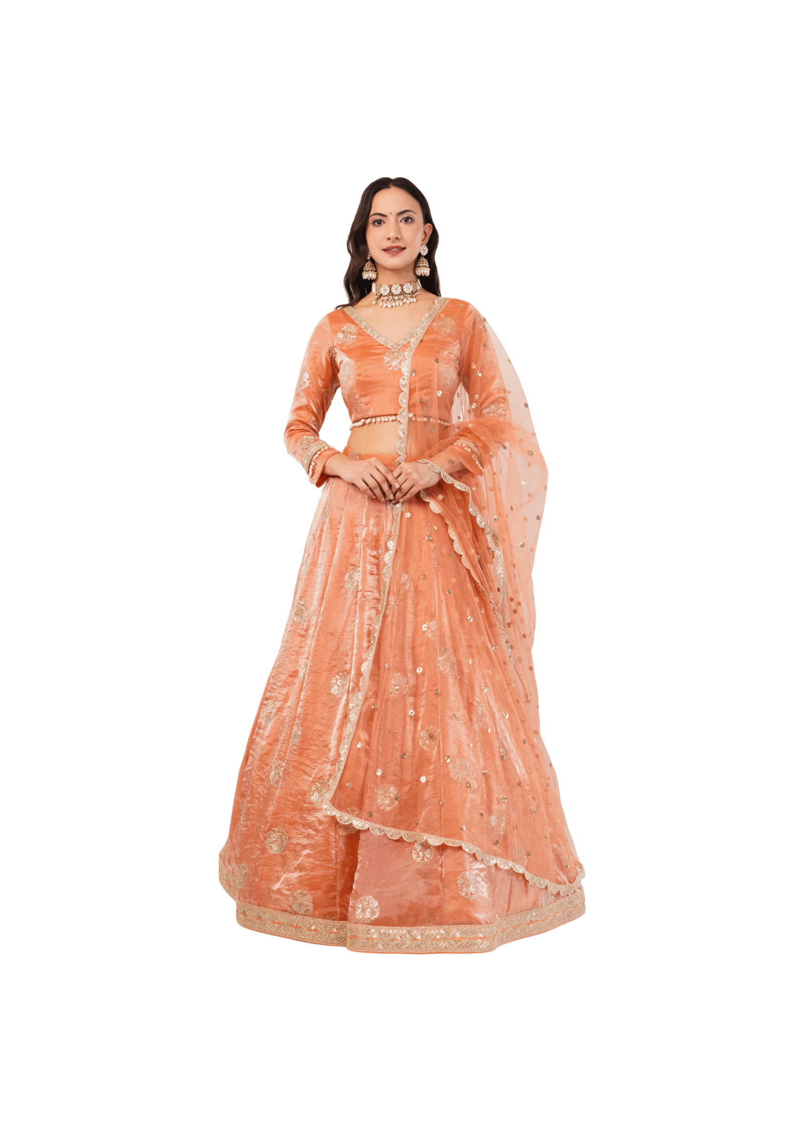 Royal Embroidered Zimmy choo Lehenga