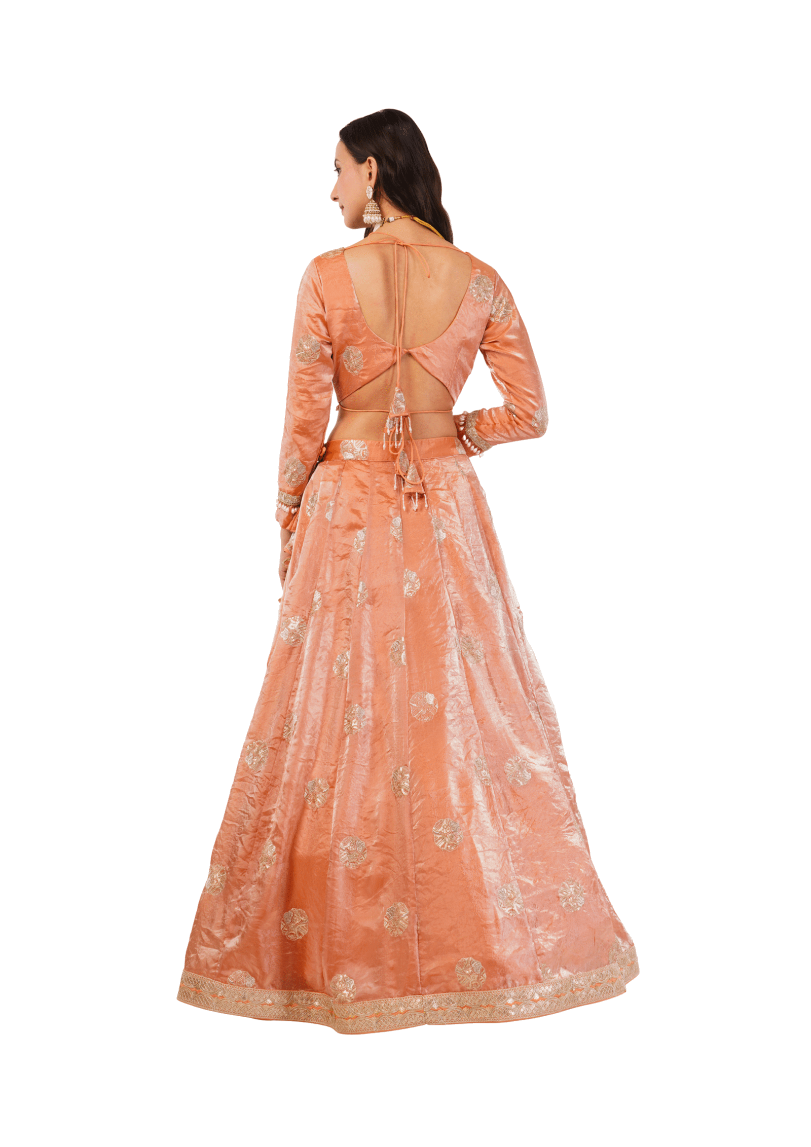 Royal Embroidered Zimmy choo Lehenga - Image 3